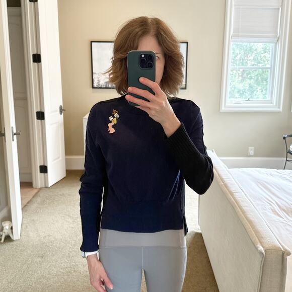 MARC JACOBS The DIY Wool Sweater in Navy S - Picture 6 of 16